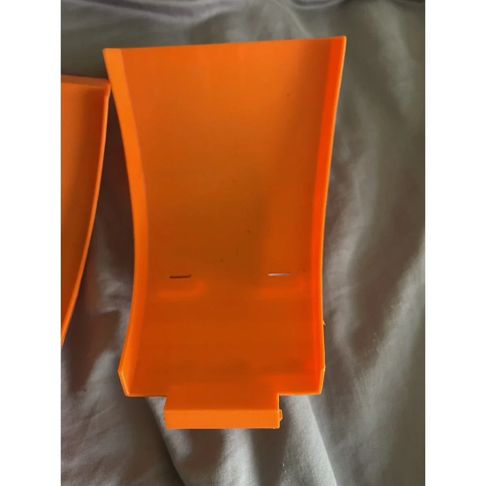 Hot Wheels Team Double Dare Snare Orange Ramp Replacement Parts Piece